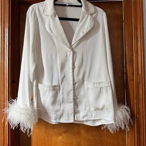 Darcie White Pajamas